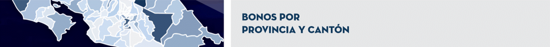 Título: Bonos por Provincia y Cantón.